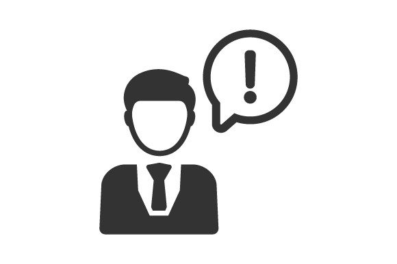 Account Alert Icon: Graphics and Icons for Local Business
