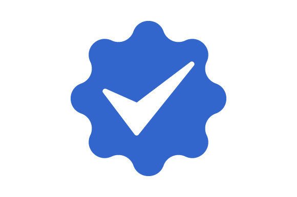 Approved Tag Icon: Graphics and Icons for Crafting