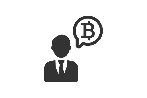 Bitcoin Investor Icon Graphics and Icons