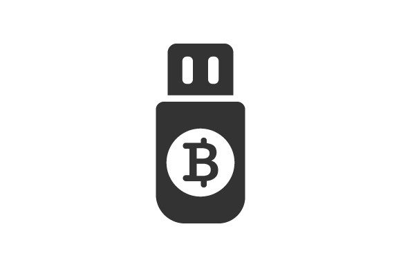 Bitcoin Storage Icon: Graphics and Icons for Modern Design