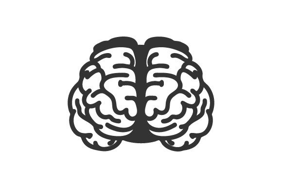 Brain Knowledge Icon: Graphics and Icons for Editorial Design