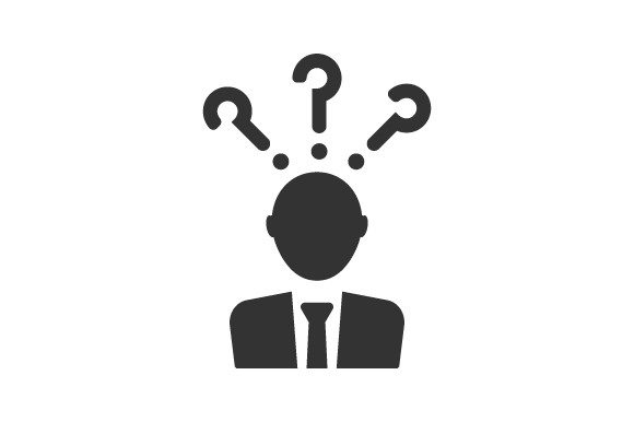 Business Question Icon: Graphics and Icons for Branding