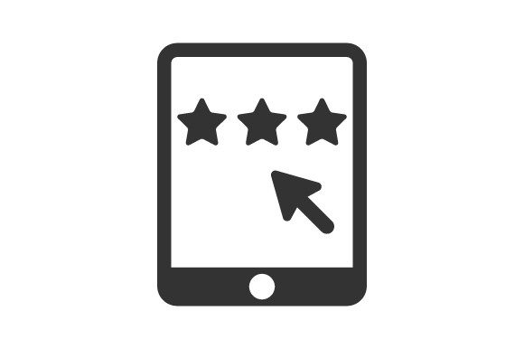 Customer Rating Icon Review