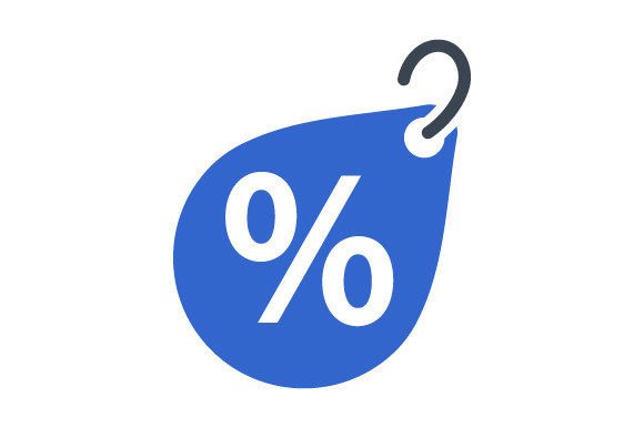 Discount Tag Icon: Graphics and Icons for Real Publishing