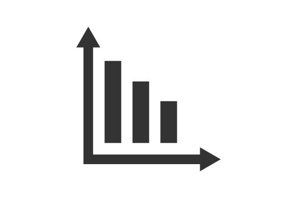 Financial Decrease Report Icon