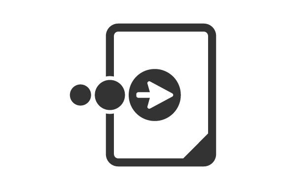 Input File Icon: Graphics and Icons for Real Publishing