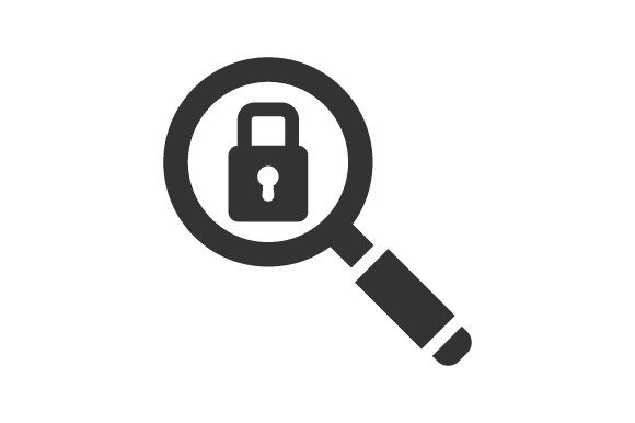 Search Security Icon: Graphics and Icons for Local Branding