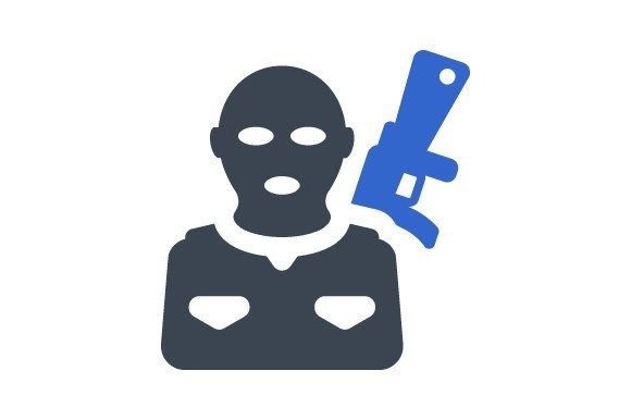 Terrorist, Terrorism Icon