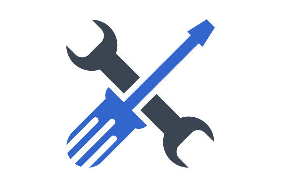 Work Tools Icon for Graphics and Icons